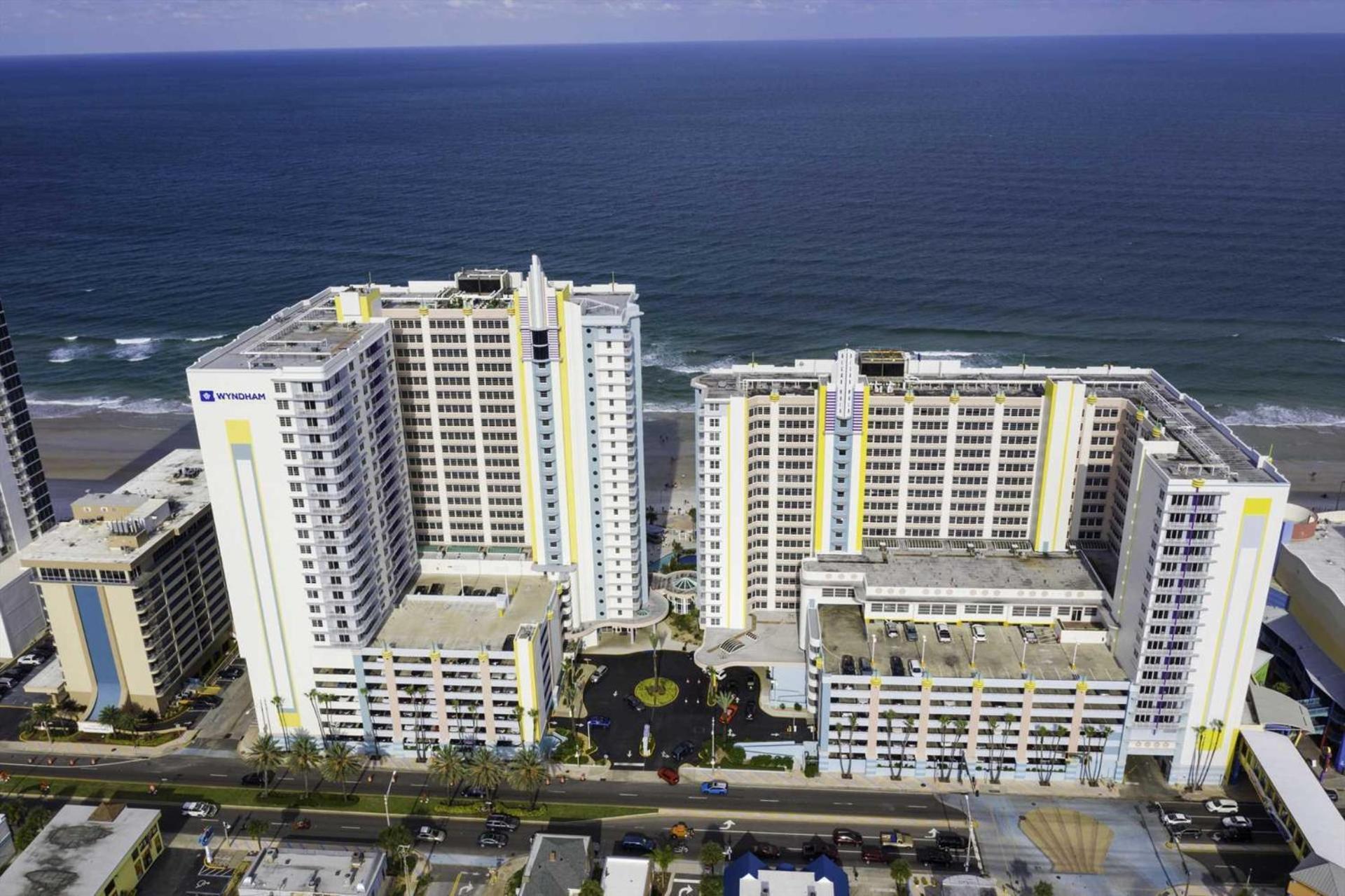 Luxury 11Th Floor 1 Bedroom Condo Direct Oceanfront Wyndham Ocean Walk Resort Daytona Beach | 1107 外观 照片