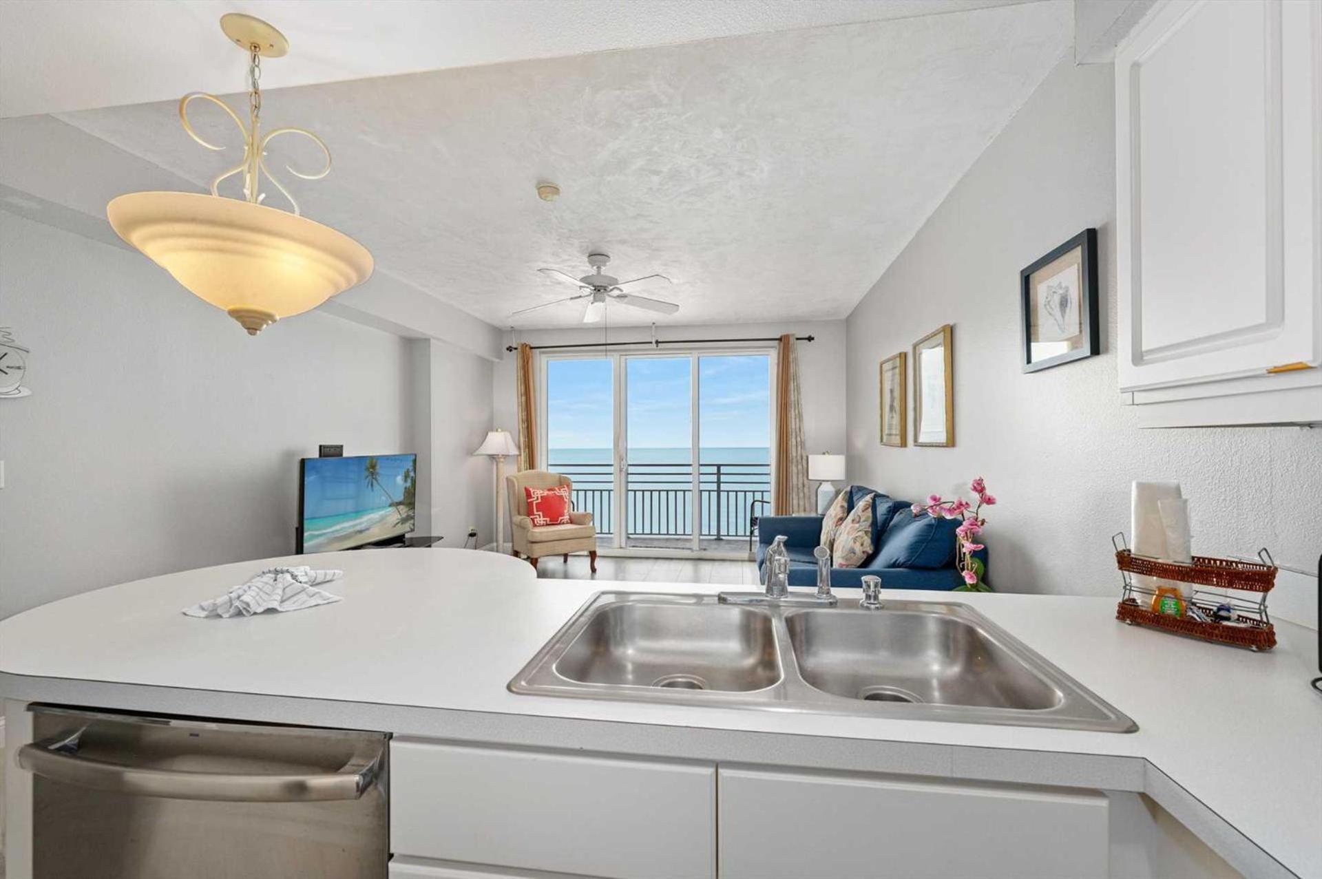 Luxury 11Th Floor 1 Bedroom Condo Direct Oceanfront Wyndham Ocean Walk Resort Daytona Beach | 1107 外观 照片